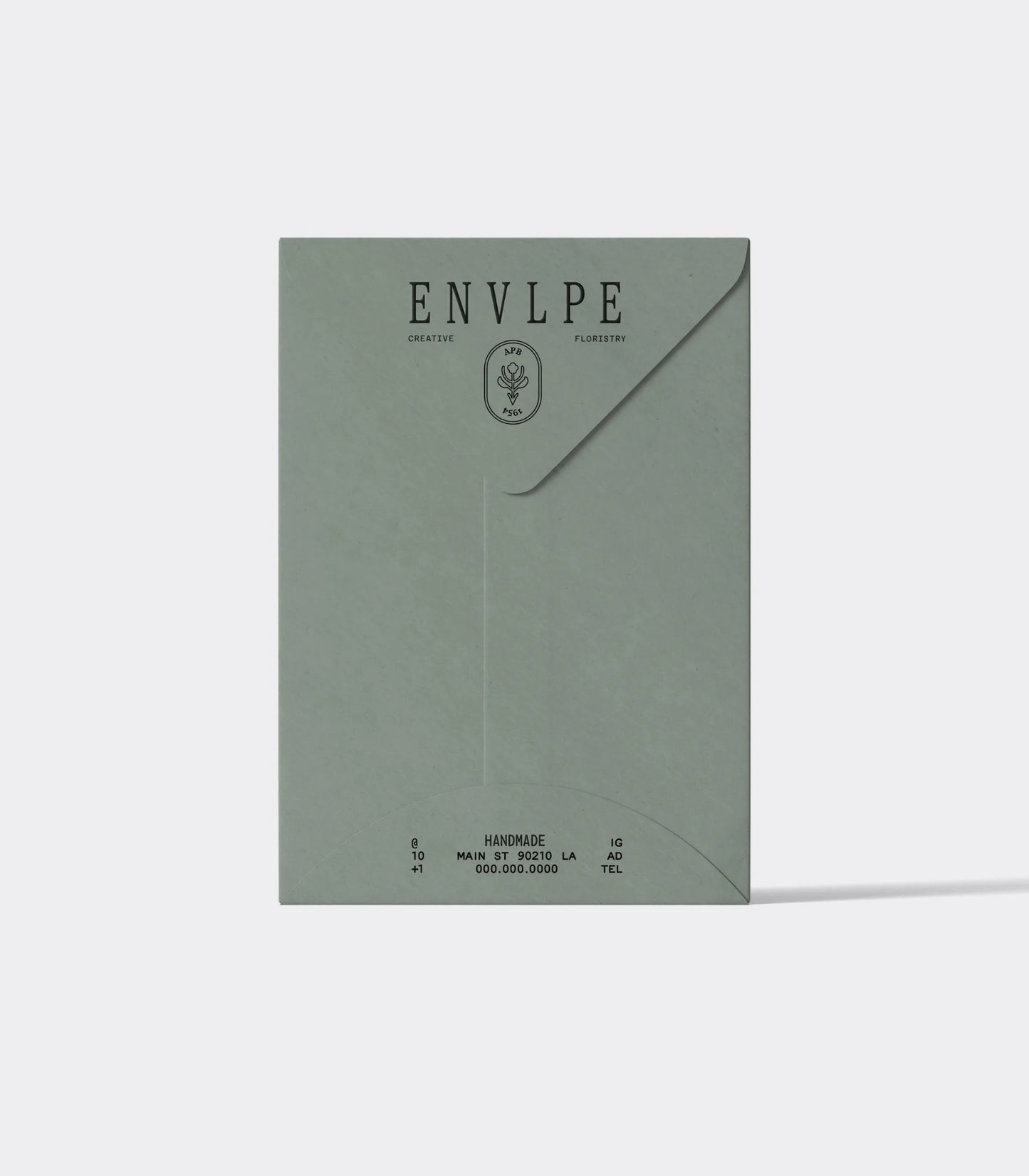 Handmade Textured Envelope