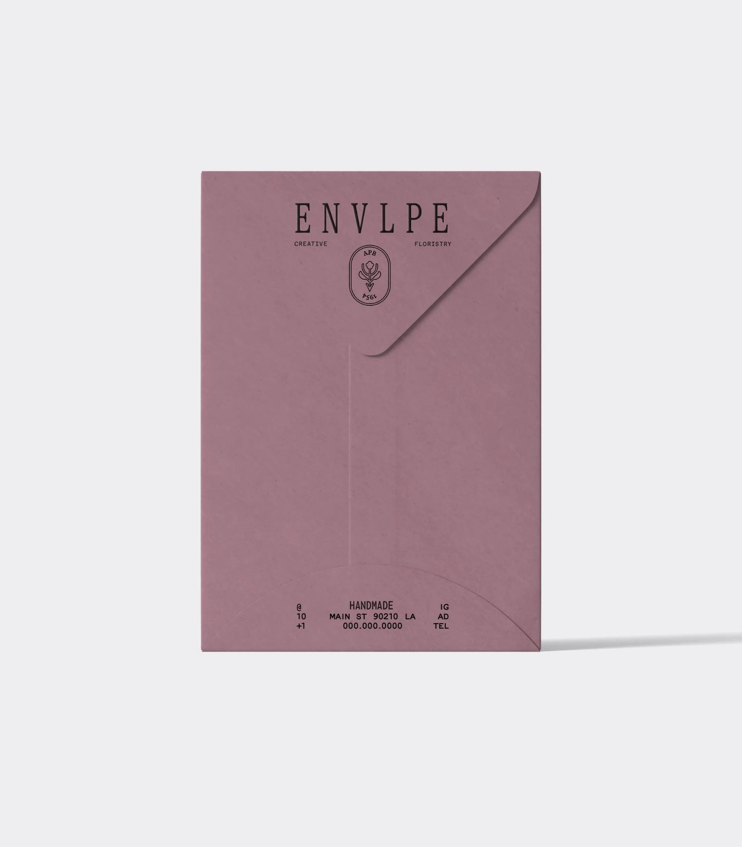 Handmade Textured Envelope