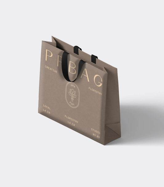 Deluxe Gift Bag with Ribbon Handles