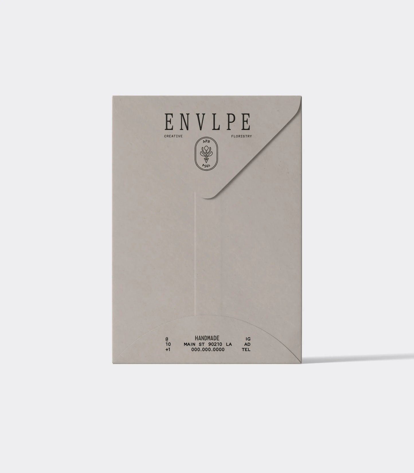 Handmade Textured Envelope
