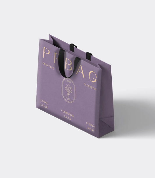 Deluxe Gift Bag with Ribbon Handles