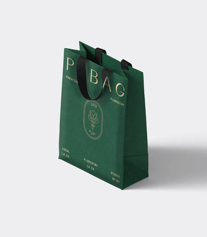 Premium Gift Bag with Ribbon Handles
