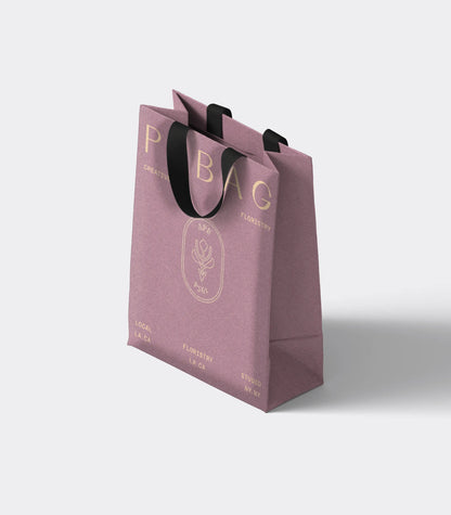 Premium Gift Bag with Ribbon Handles