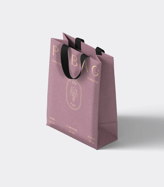 Premium Gift Bag with Ribbon Handles
